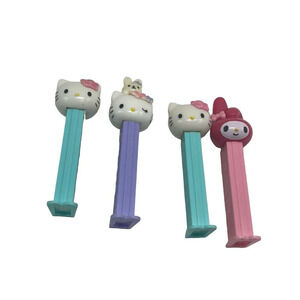 Vintage Lot Of 4 Sanrio Hello Kitty Melody Pez Dispensers 2003 Retired